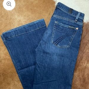 7 For All Man Kind Women's Blue Jeans